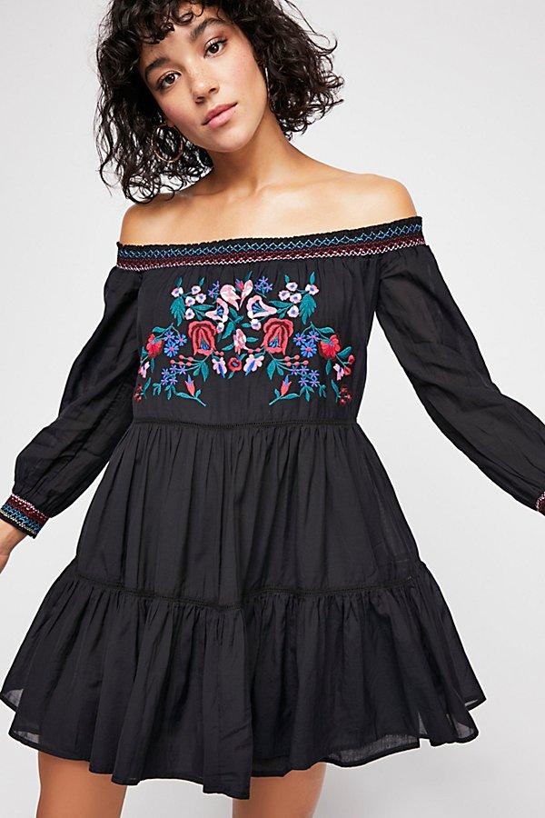 Sunbeams Mini Dress By Free People